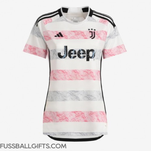 Juventus Fußballbekleidung Auswärtstrikot Damen 2023-24 Kurzarm
